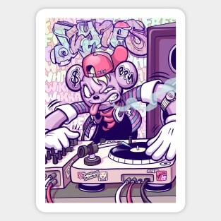 DJ Money BPM Sticker